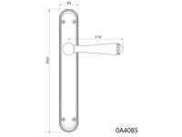 Technical drawing - Bronces Mestre