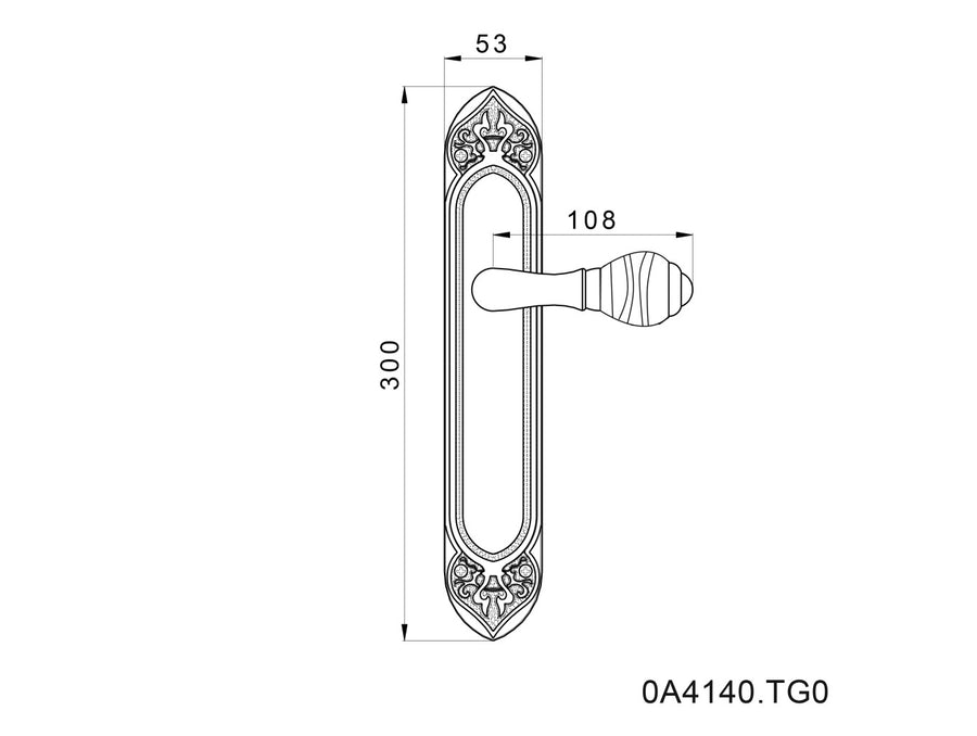 Technical drawing - Bronces Mestre