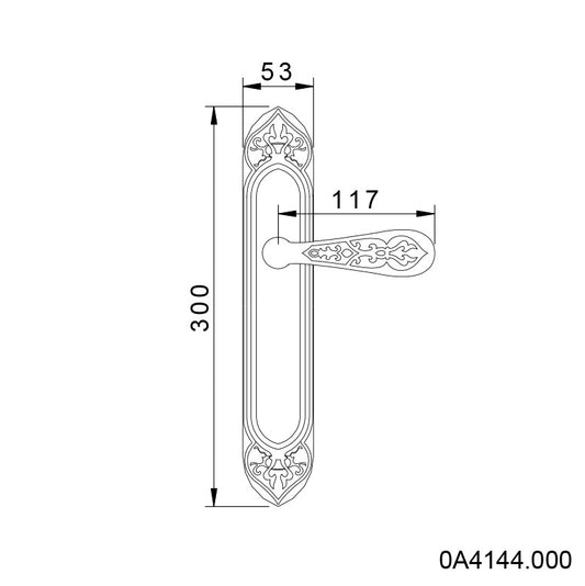 Technical drawing - Bronces Mestre