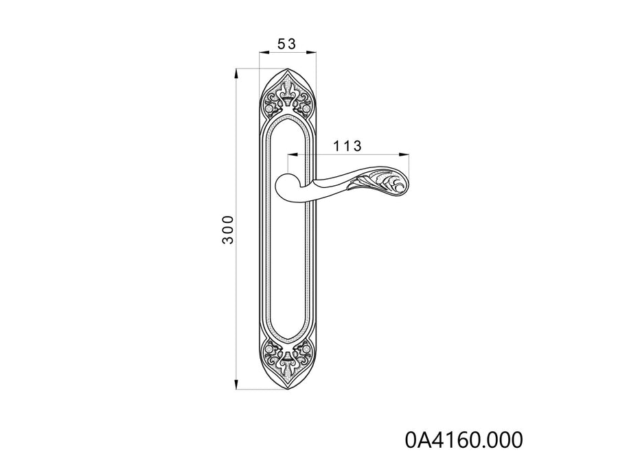 Technical drawing - Bronces Mestre