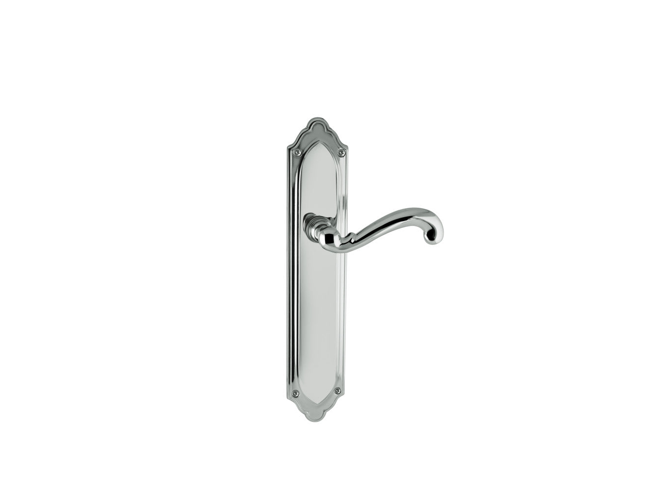 Bronces Mestre Clasica Door lever handles set on plates - 0A4330