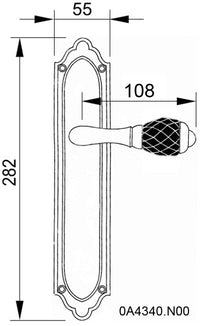 Technical drawing - Bronces Mestre