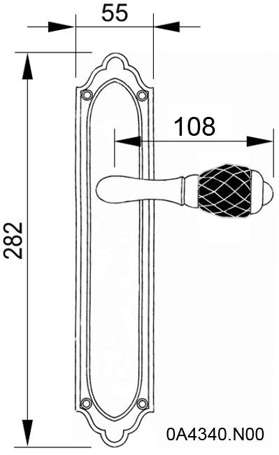 Technical drawing - Bronces Mestre