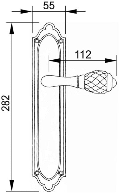 Technical drawing - Bronces Mestre