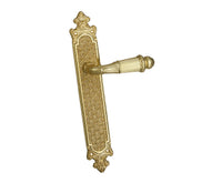 Bronces Mestre Clasica Door lever handles set on plates - 0A4620