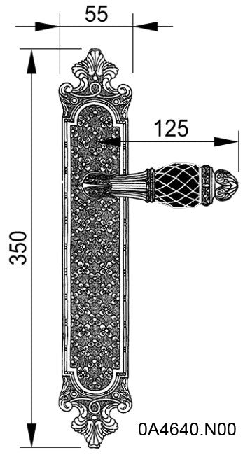 Technical drawing - Bronces Mestre