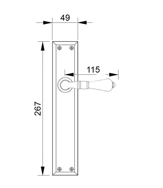 Technical drawing - Bronces Mestre