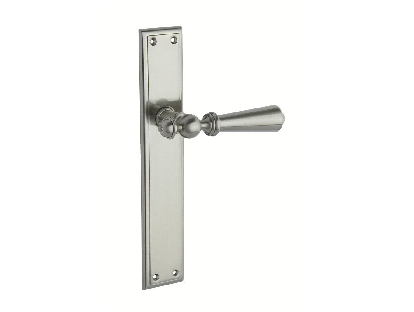 Bronces Mestre Urbe Door lever handles set on plates - 0A4771