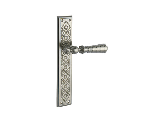 Bronces Mestre Urbe Door lever handles set on plates - 0A4875