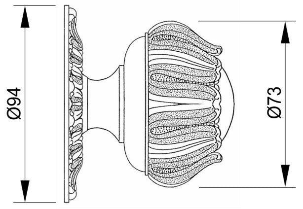 Technical drawing - Bronces Mestre
