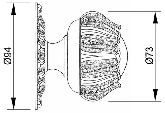 Technical drawing - Bronces Mestre