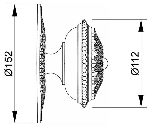 Technical drawing - Bronces Mestre