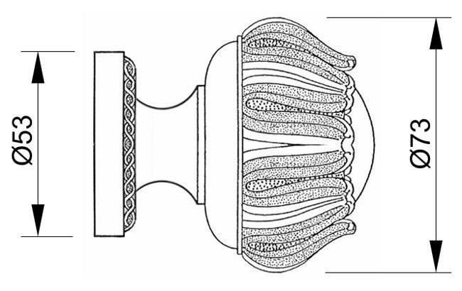 Technical drawing - Bronces Mestre