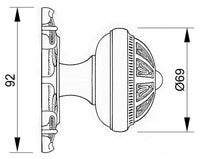 Technical drawing - Bronces Mestre