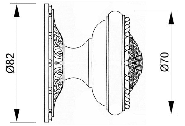 Technical drawing - Bronces Mestre