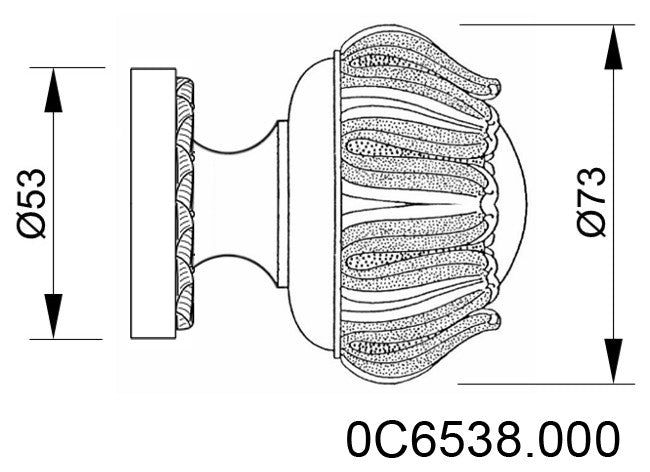 Technical drawing - Bronces Mestre