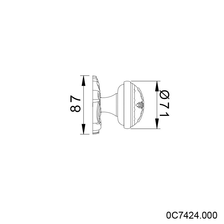 Technical drawing - Bronces Mestre