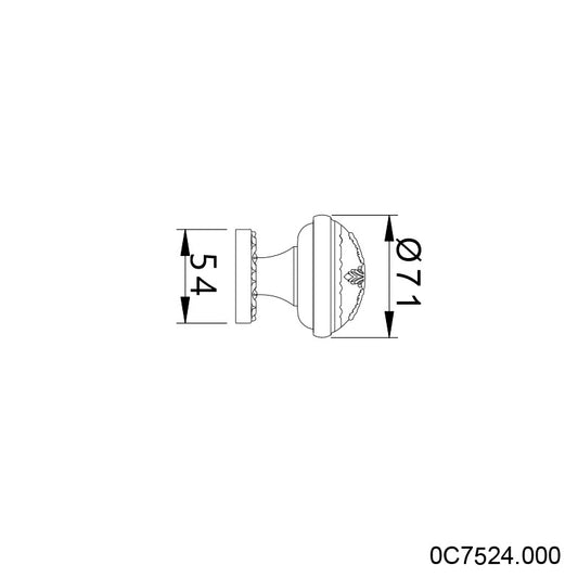Technical drawing - Bronces Mestre