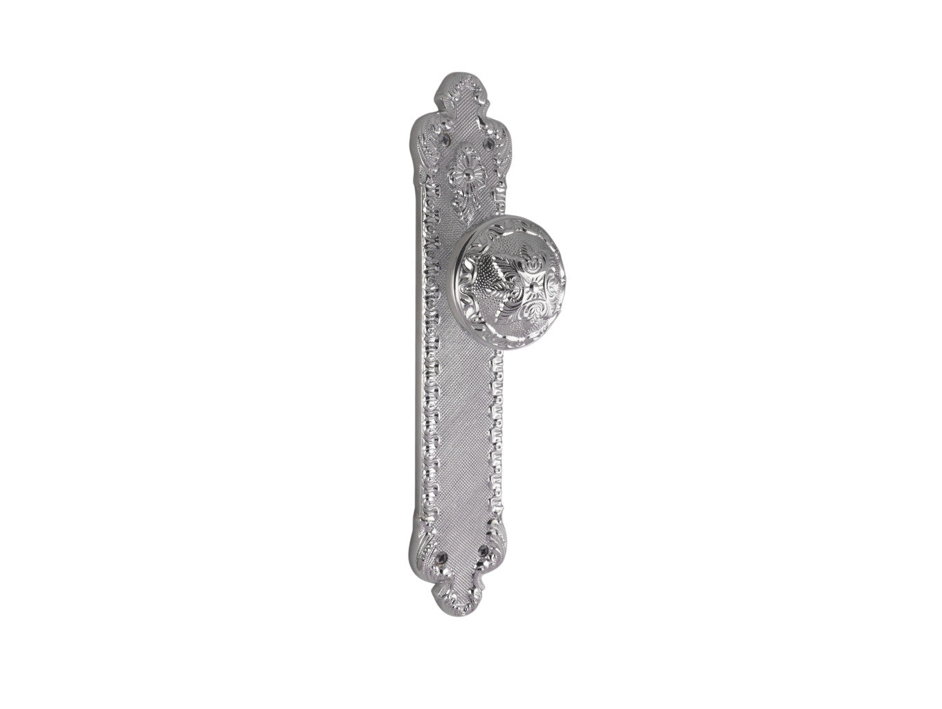 Bronces Mestre Treasure Door knob handles set on plates - 0D2424