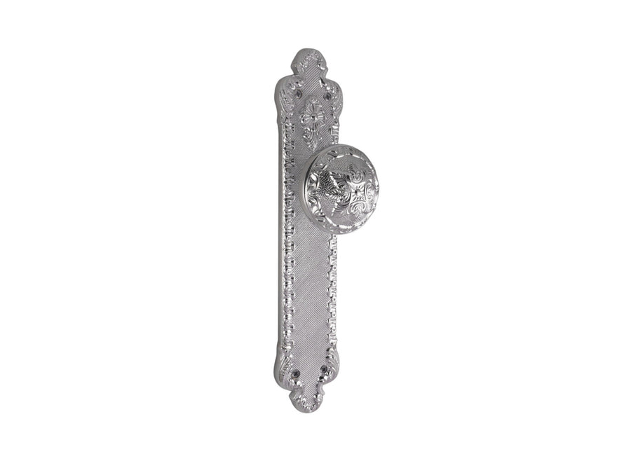 Bronces Mestre Treasure Door knob handles set on plates - 0D2424