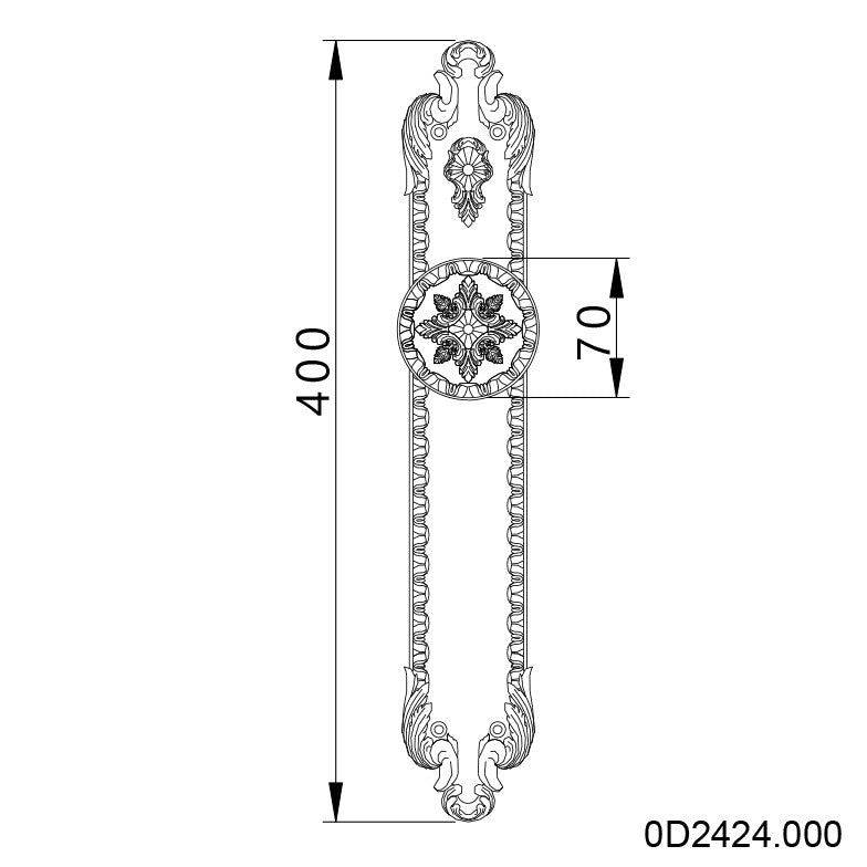 Technical drawing - Bronces Mestre