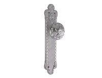 Tür knob handles set on plates - 0D2824