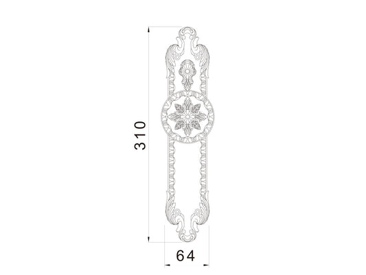 Technical drawing - Bronces Mestre