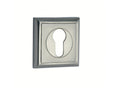 Escutcheon with keyhole europrofile - 0EY064