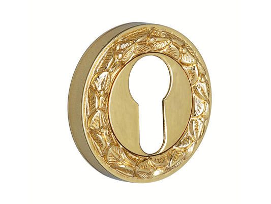 Bronces Mestre Clasica Escutcheon with keyhole europrofile - 0EY065