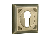 Bronces Mestre Urbe Escutcheon with keyhole europrofile - 0EY066