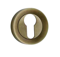 Bronces Mestre Domo Escutcheon with keyhole europrofile - 0EY067