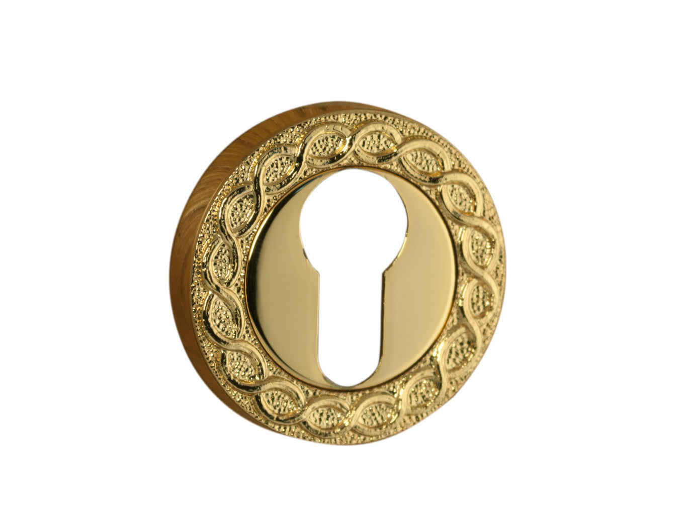 Bronces Mestre Clasica Escutcheon with keyhole europrofile - 0EY070