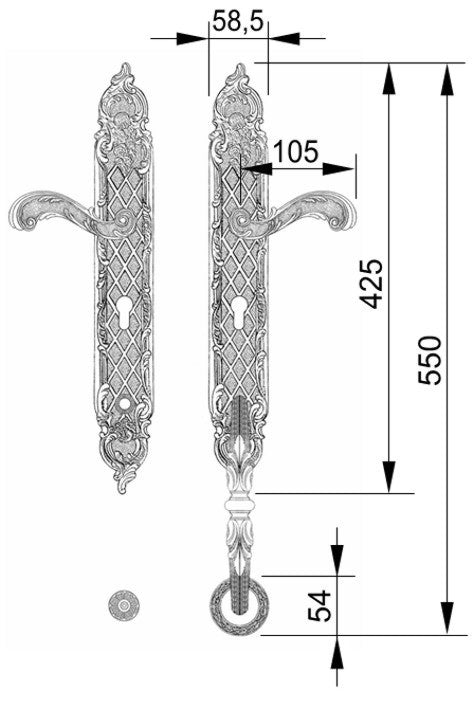 Technical drawing - Bronces Mestre