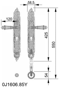 Technical drawing - Bronces Mestre