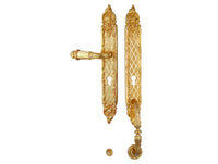 Bronces Mestre Clasica Entrance door set with keyhole europrofile 85mm left - 0J1607-85Y