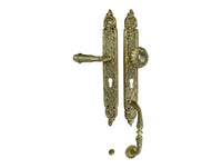 Bronces Mestre Clasica Entrance door set left with knob right and europrofile 85mm - 0J1607-L85