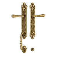 Bronces Mestre Treasure Entrance door set with Swawovski crystal and keyhole europrofile - 0J2405