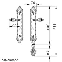 Technical drawing - Bronces Mestre