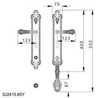 Technical drawing - Bronces Mestre