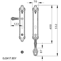 Technical drawing - Bronces Mestre