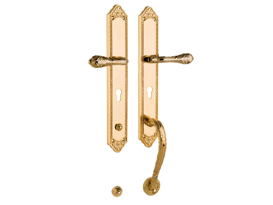 Bronces Mestre Clasica Entrance door set with keyhole europrofile 85mm - 0J2910