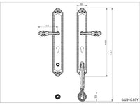 Technical drawing - Bronces Mestre