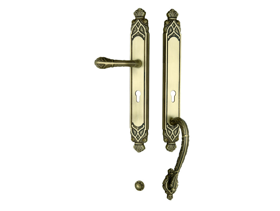 Bronces Mestre Clasica Entrance door set with keyhole europrofile 85mm - 0J3407-85Y