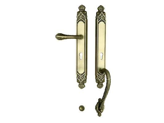 Bronces Mestre Clasica Entrance door set with keyhole europrofile 85mm - 0J3407-85Y