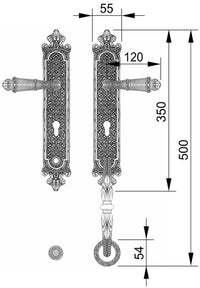 Technical drawing - Bronces Mestre