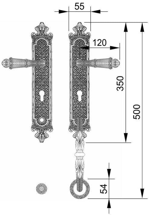 Technical drawing - Bronces Mestre
