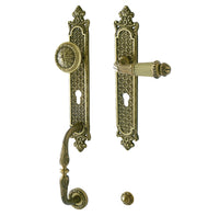 Bronces Mestre Clasica Entrance door set with keyhole europrofile 85mm right - 0J4607
