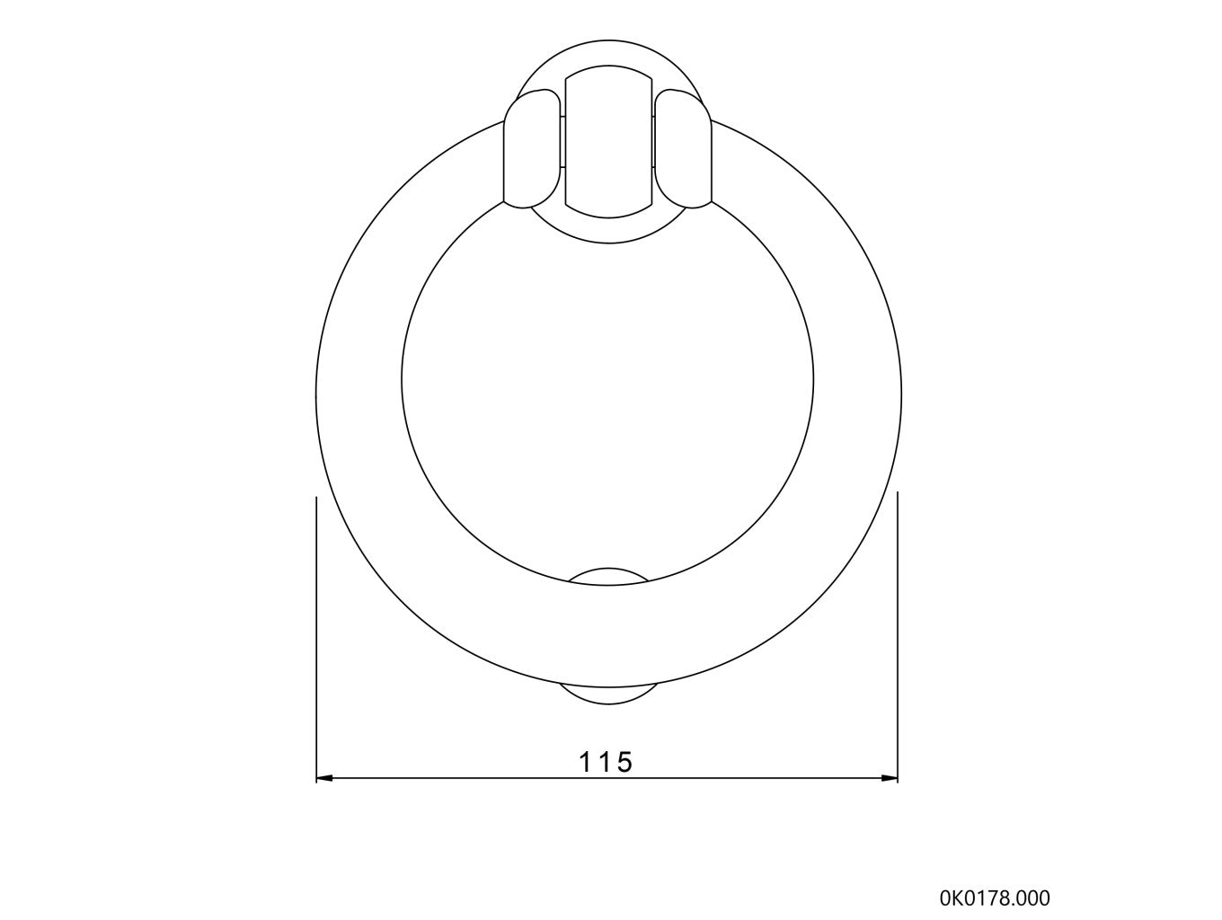 Technical drawing - Bronces Mestre