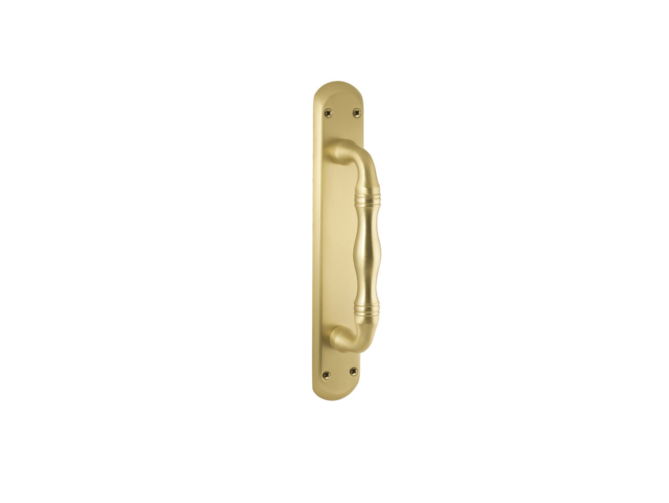 Bronces Mestre Metropolis Door pull handle on plate - 0M0388