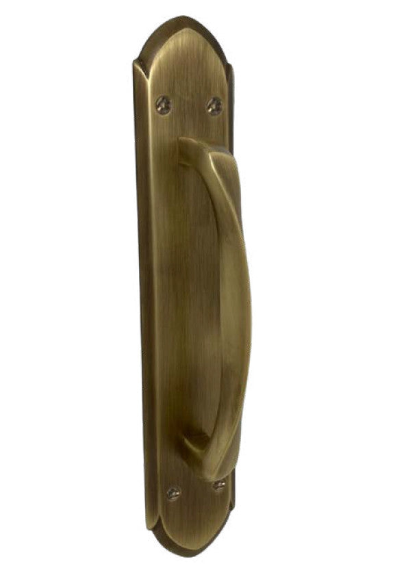 Bronces Mestre Domo Door pull handle on plate - 0M1304